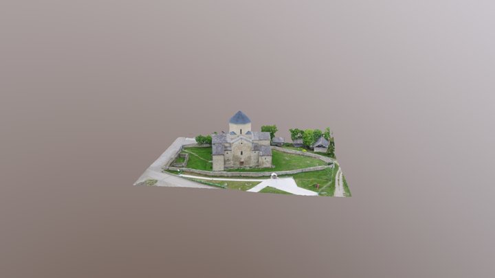 წრომის ტაძარი 3D Model