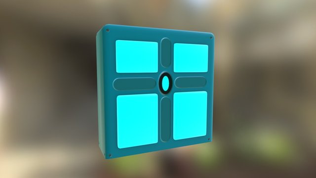 Egg Container 3D Model
