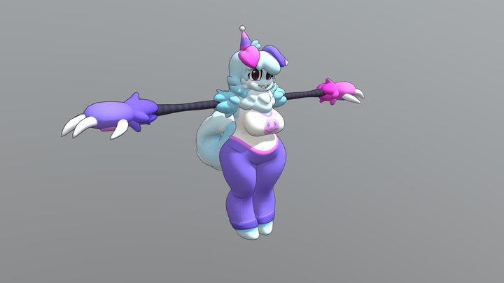 Party Fem Goob – Gratis 3D-model STL