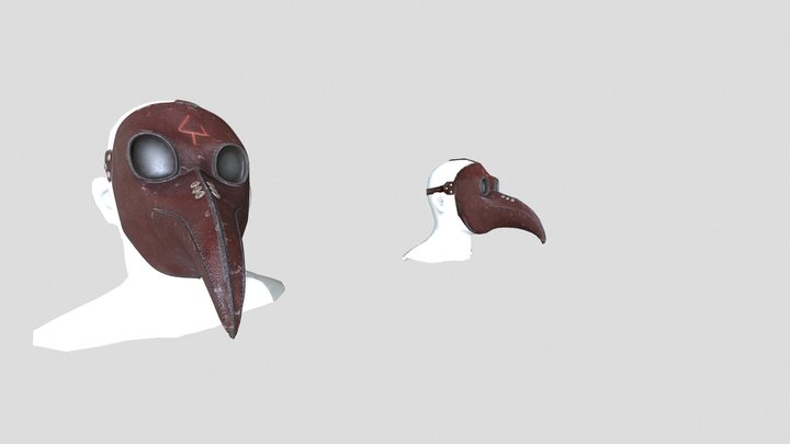 Doctor occult mask 3D Model