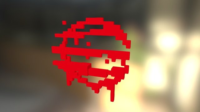 Hotline Miami - 50 Blessings Logo 3D Model