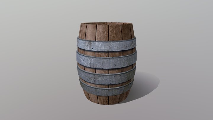 barrel 3D Model