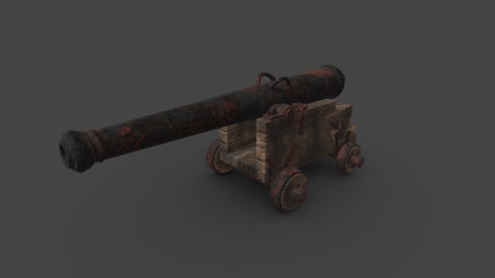 Cannon 3D Model