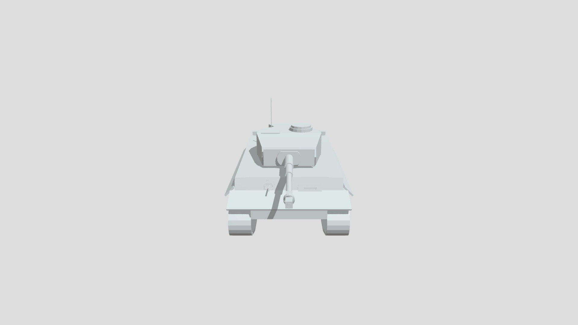 Tank lowpoly