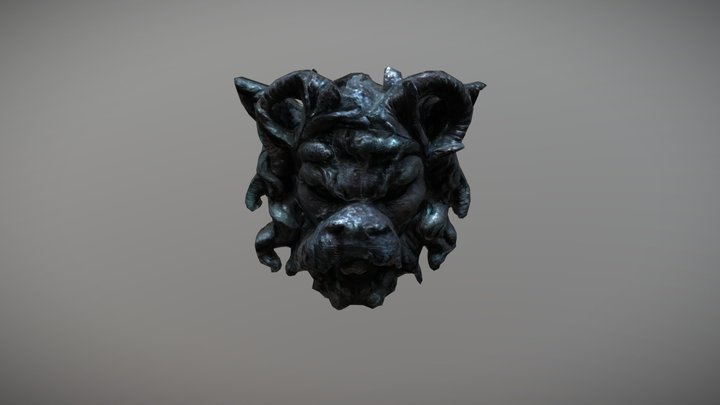 Chateau de Rambures - Fountain 3D Model