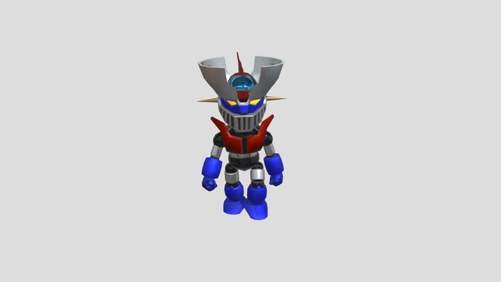 Mazinger26withFist 3D Model