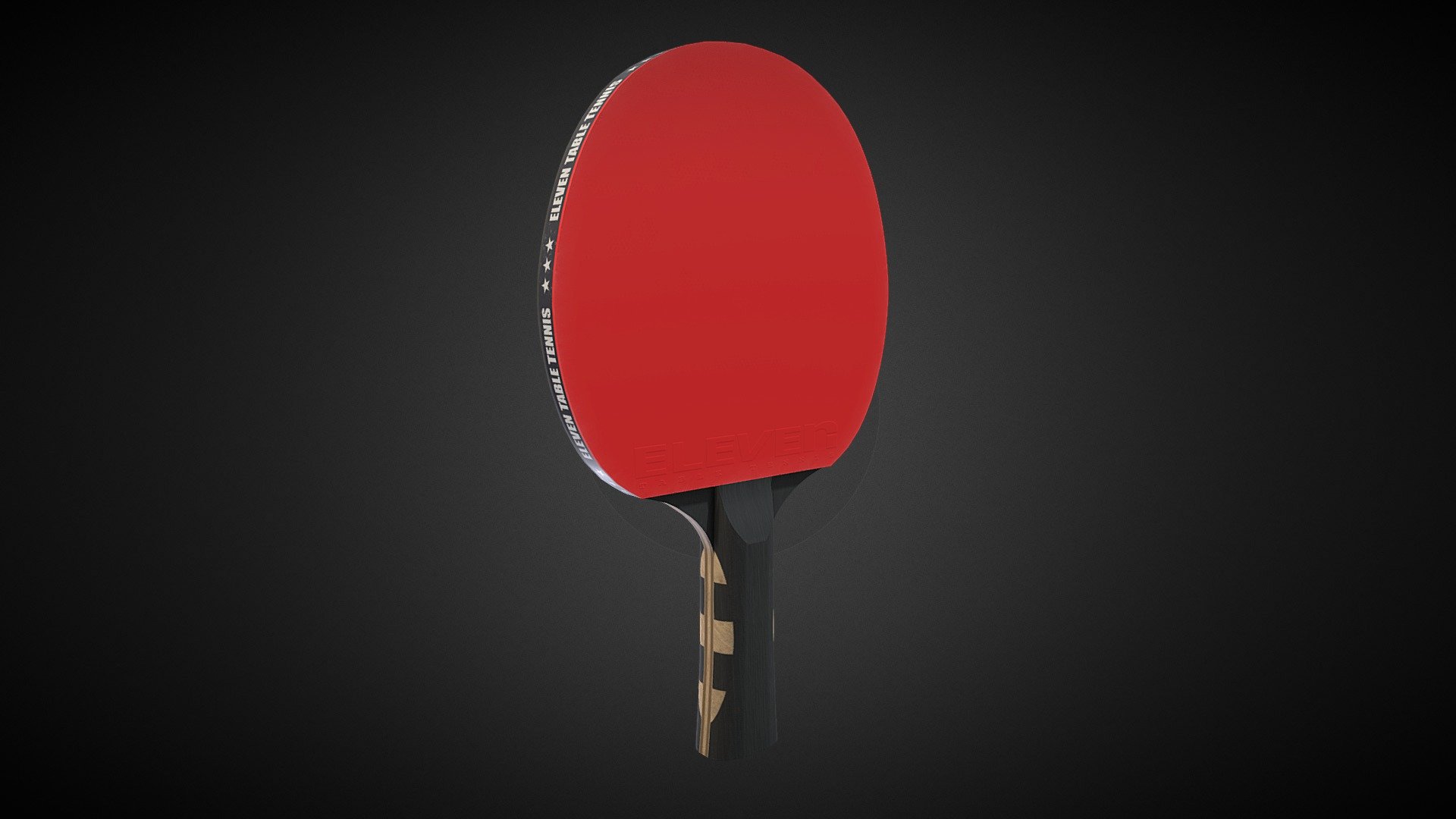 Paddle ELEVEN TABLE TENNIS 3D model by RED2000 [ab3d4e8] Sketchfab