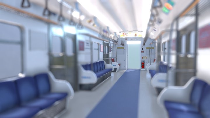 Korea_Subway(Seoul_Line1) 3D Model