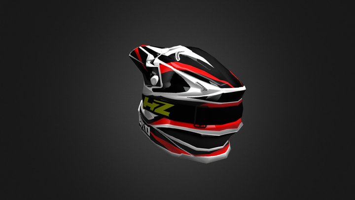Shoei Wrapped 3D Model
