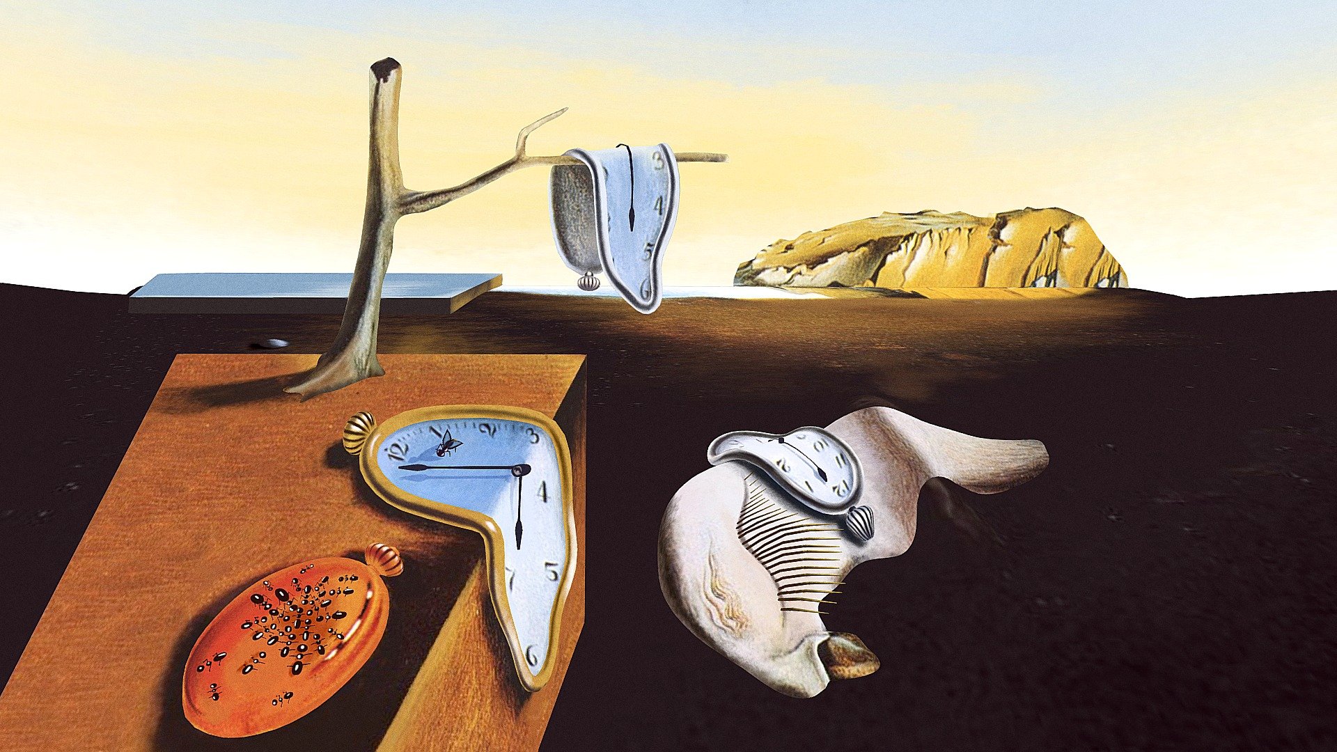 dali persistence of time