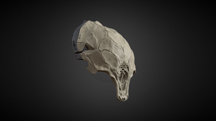 Feral Predator Mask 3D Model