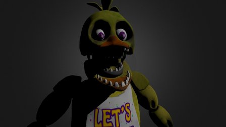 Withered Chica v3 by smoke the bear 3D Model