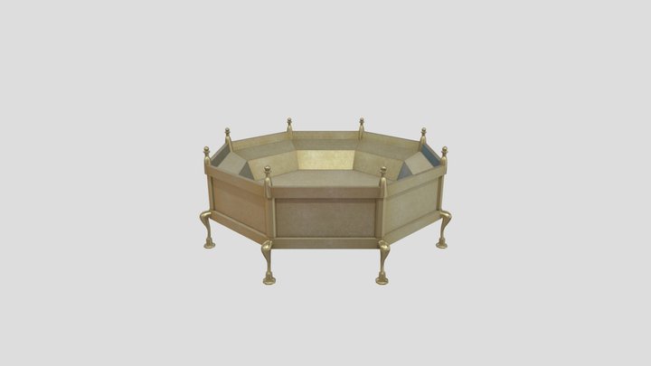 Early 19th Century Fire Pit 3D Model