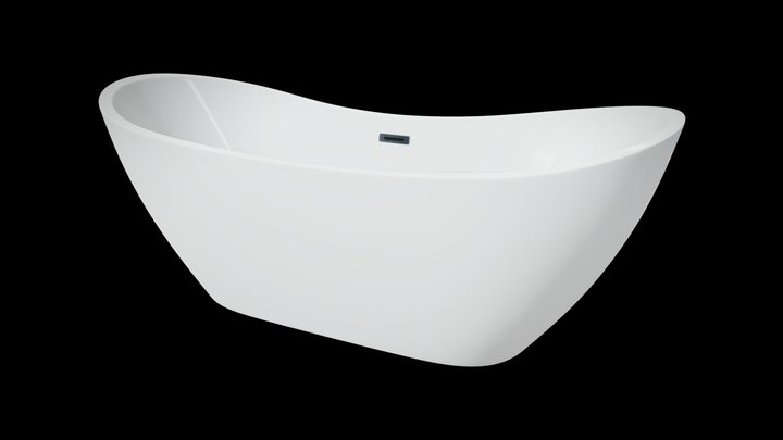 Banheira de Imersão Spazia - B1201W 3D Model