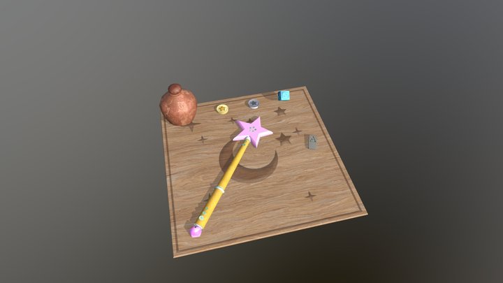 Magic Board 3D Model