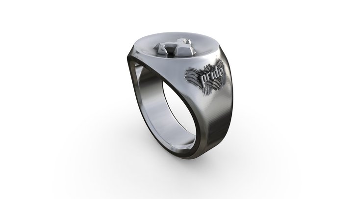 Pride ring 3D Model