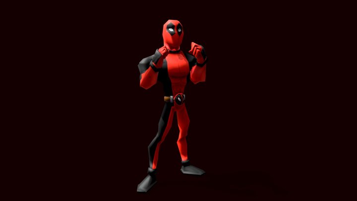 Deadpool 3D Model