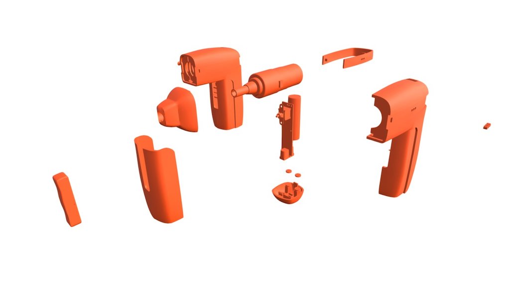 Drill/ Driver Model 3D model by QUAK Design Hub (quakdesignhub