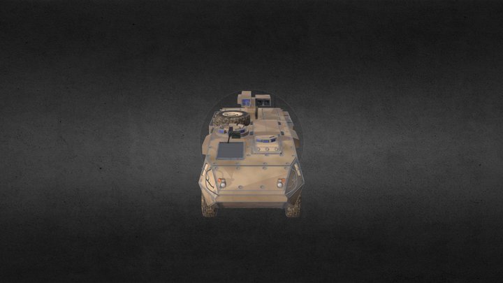 Stryker TOW 3D Model