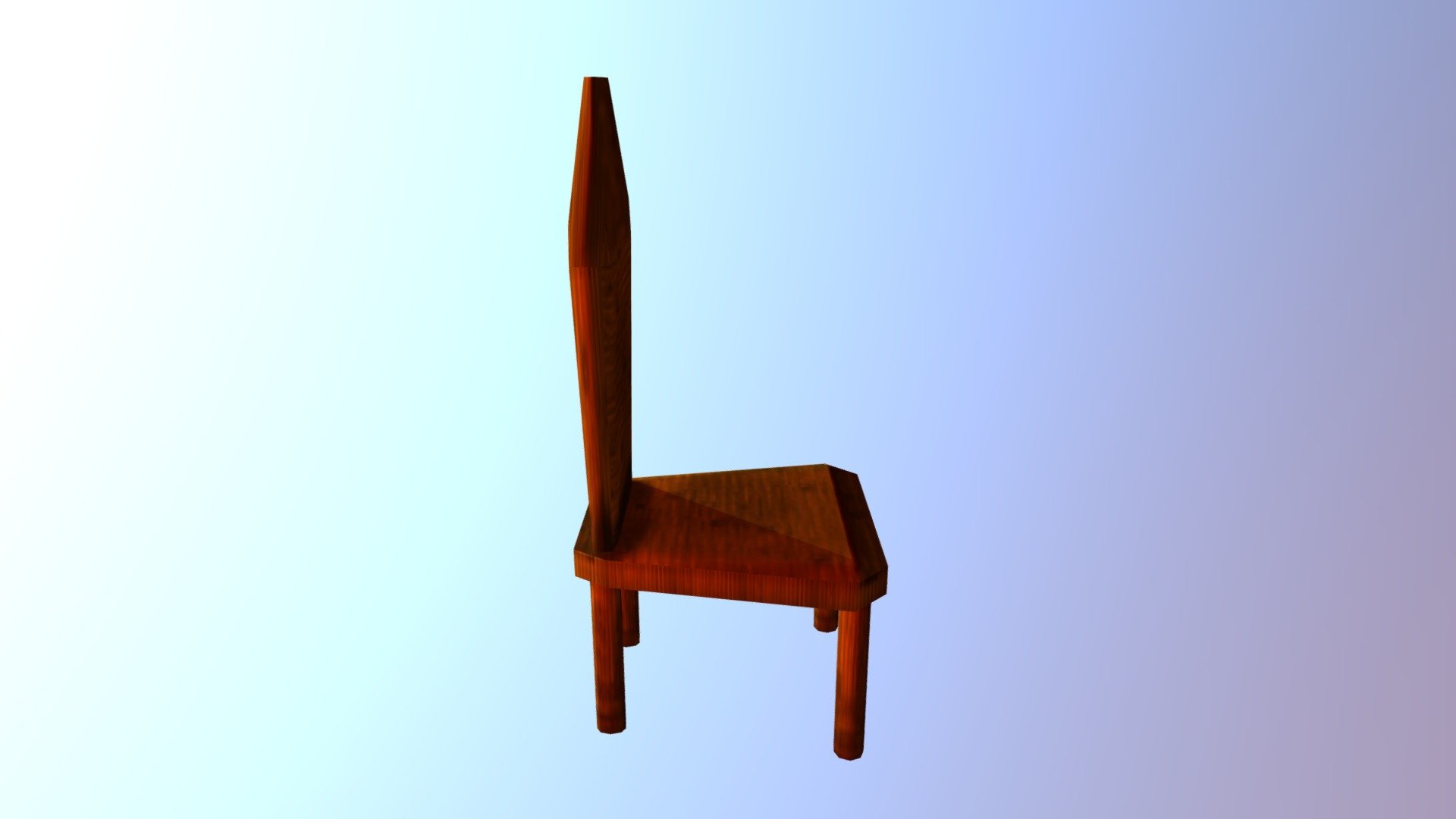 Simple Wooden Chair