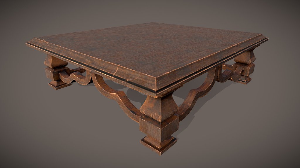 Wooden Center Table
