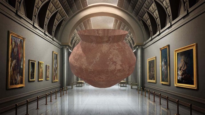 Clay Pot 3D Model