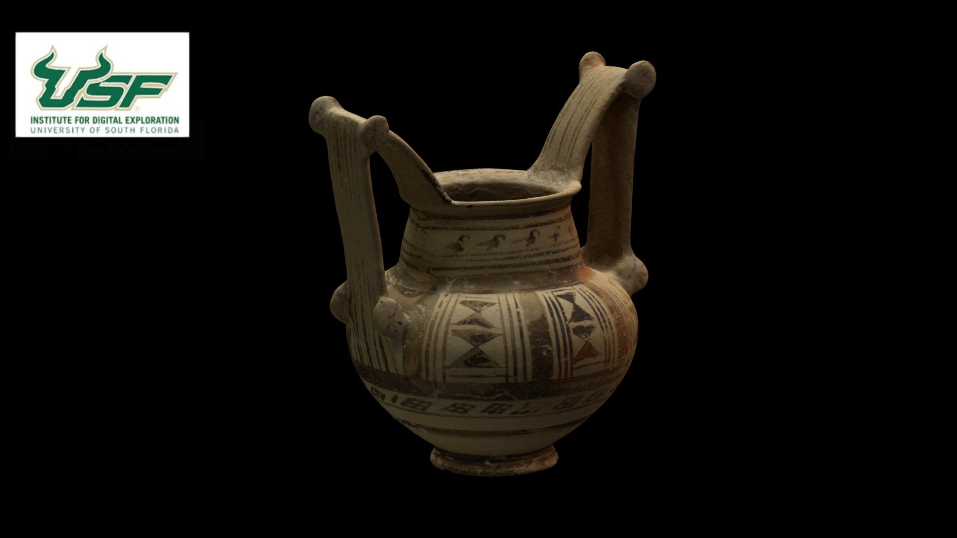 Messapian Trozzella (1991.024) 3D model by USF Institute for Digital