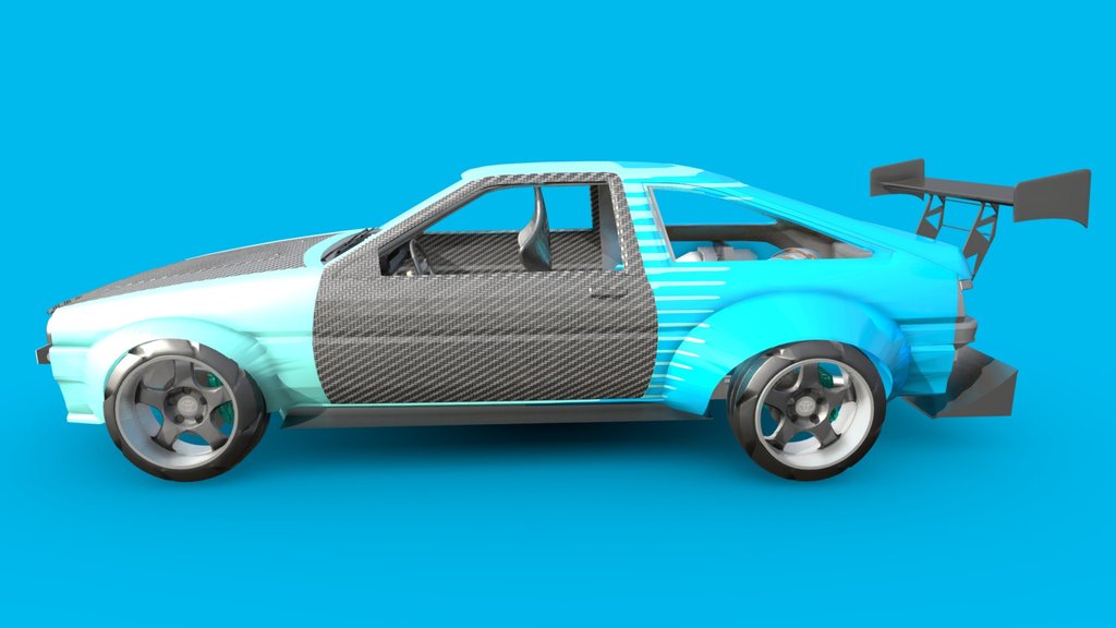 Falken AE86 Drift Missile
