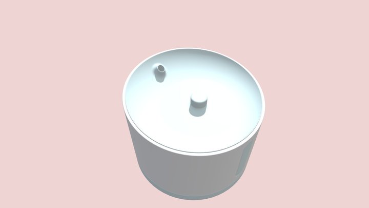 宠物净水器 3D Model