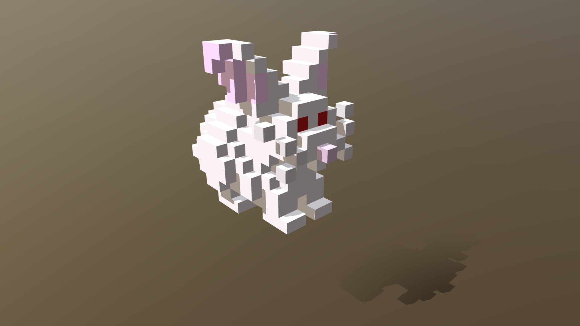 [AnimaVoxel] #4: Rabbit - 3D model by Knuttunk [ab46a83] - Sketchfab