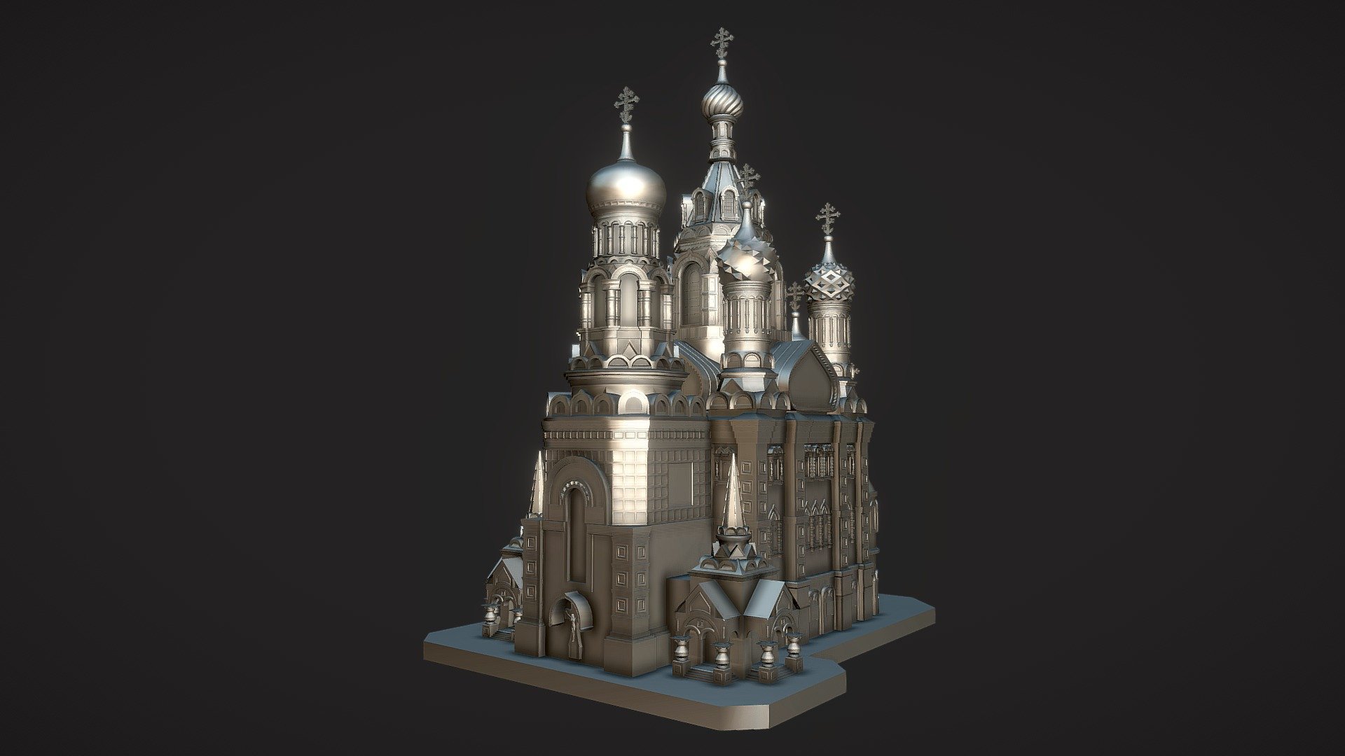 Church of the Savior on Blood / Спаса на Крови — Sketchfab embed 3D viewer