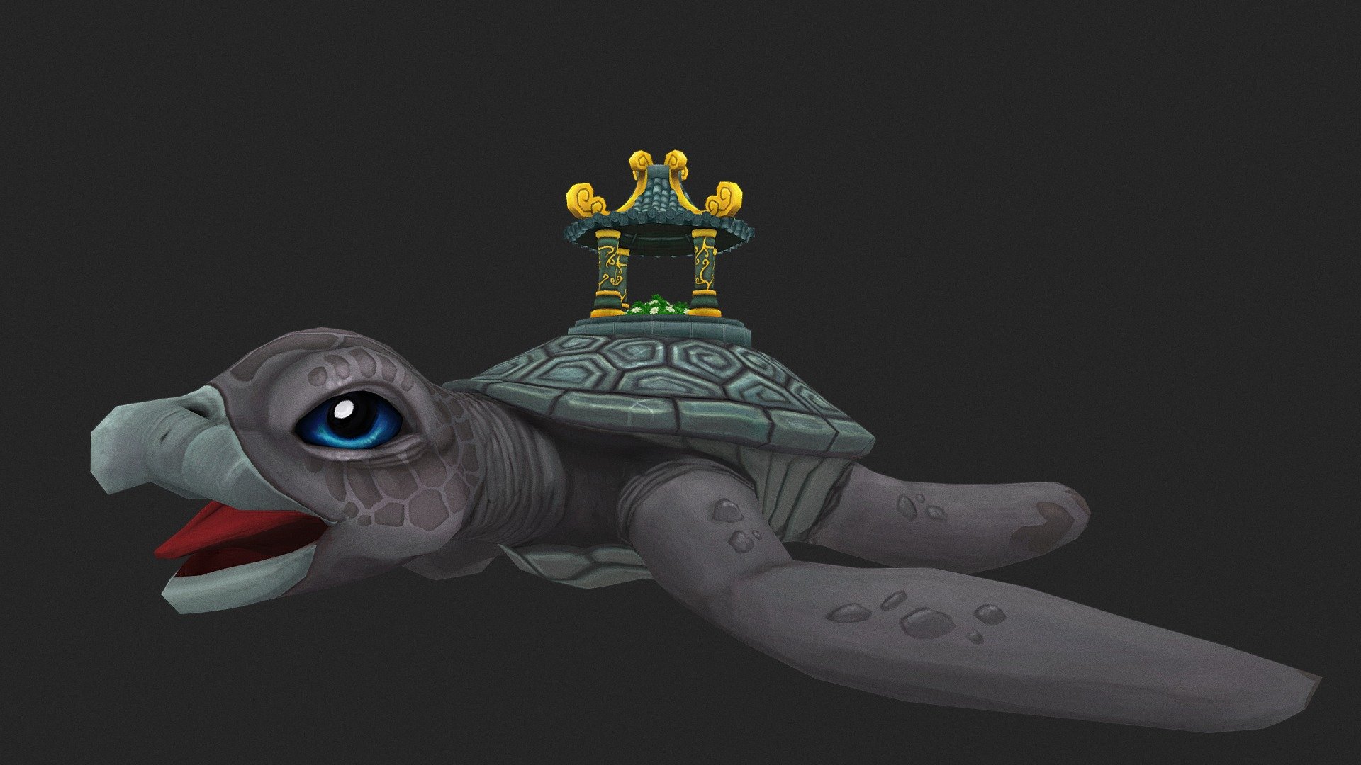 Turtle Shrine - 3D model by 13luj [ab48327] - Sketchfab