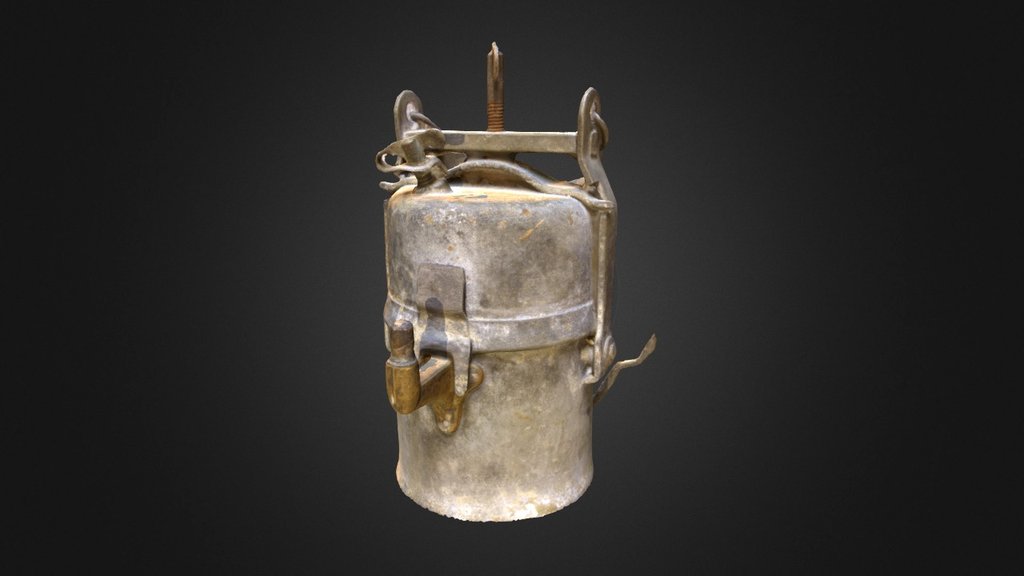 Karbidlampe Obj