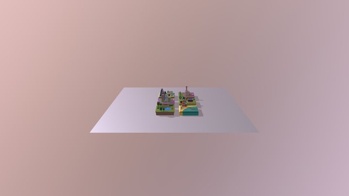 Micro Environments 3D Model