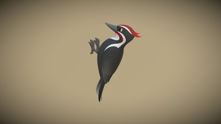 Woodpecker 3D Model