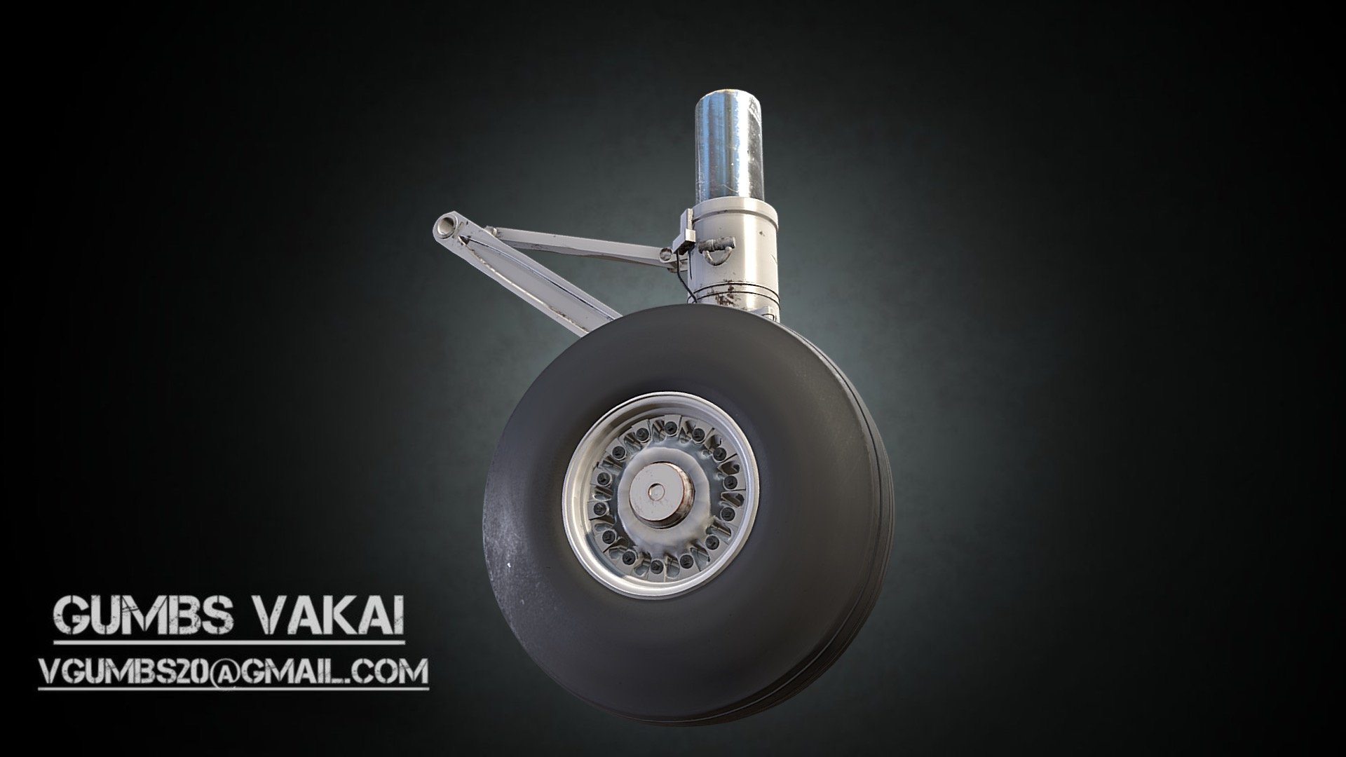 Landing Gear Download Free 3D model by vgumbs20 [ab49b10] Sketchfab