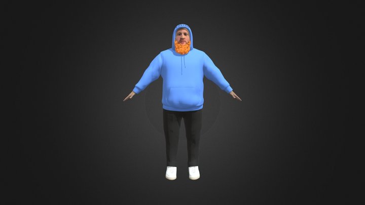 Caseoh (Non Headphone Version) 3D Model