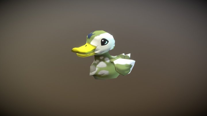 Ducky Pot 3D Model