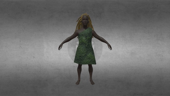 Druid 3D Model