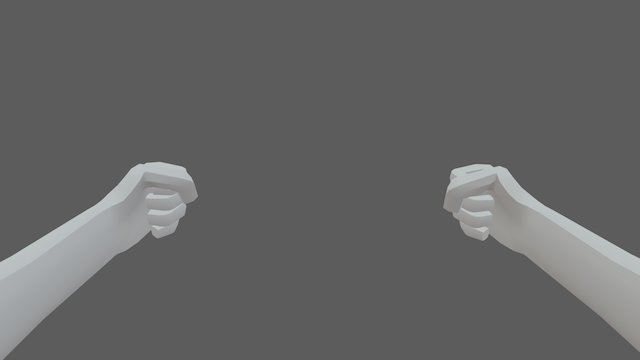 Both Hands Idle 3D Model