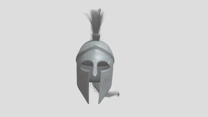 Greek helmet 3D Model