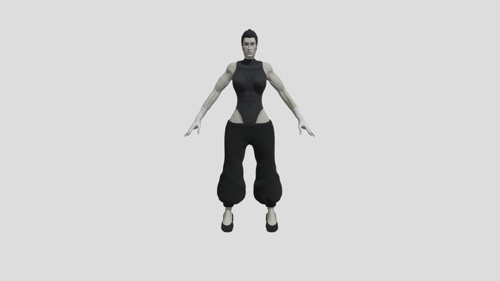 Offensive Idle 3D Model