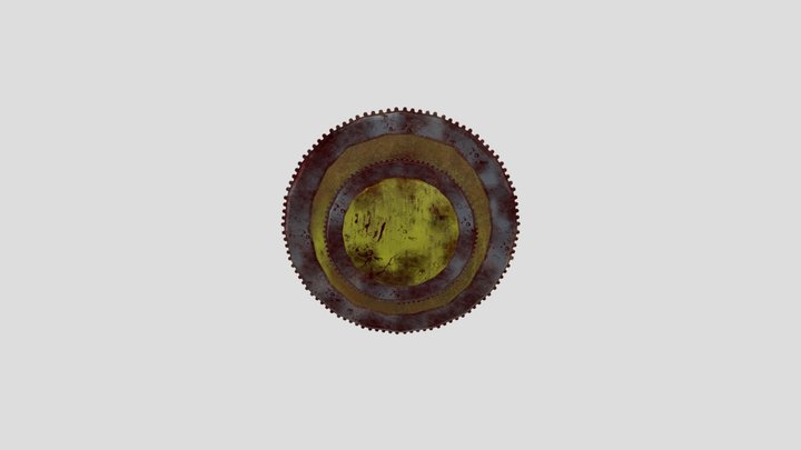 Chainsaw Shield 3D Model
