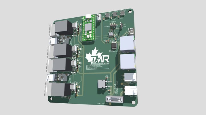 Modular_ Relay_ Board_Victoria_Novatska 3D Model