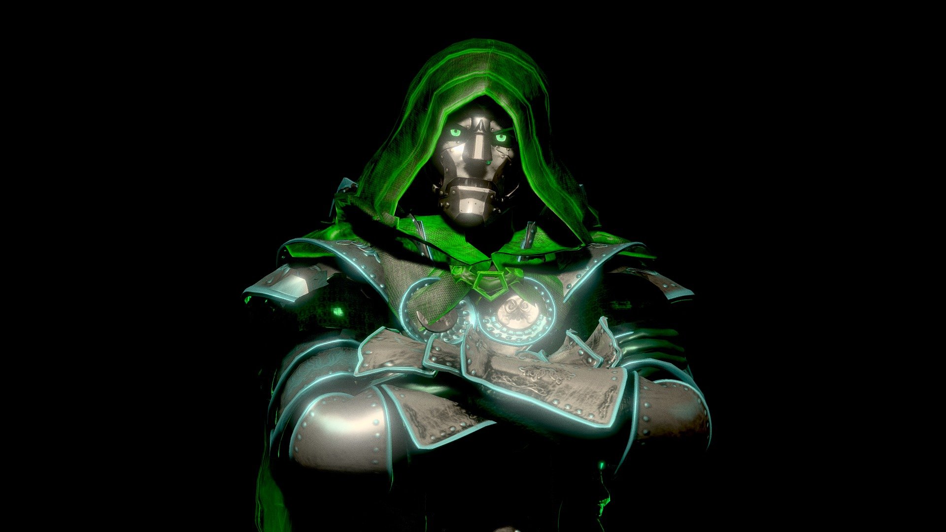 Doctor Doom - 3D model by patromes [ab4b900] - Sketchfab