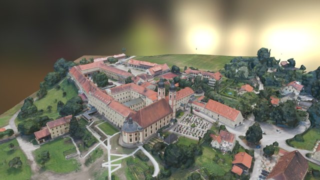 Monastery 3D Model