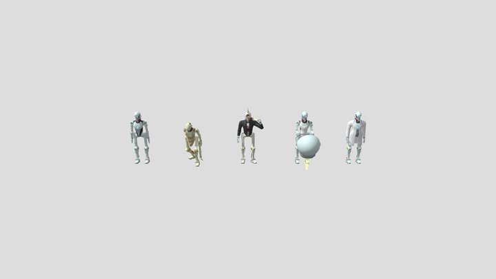 Robots 3D Model