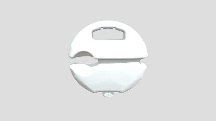 Blue Tennis Trainer 3D Model