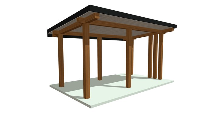 Pergola 3 3D Model