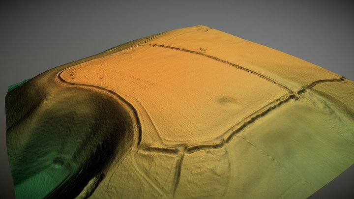 Martinsell Hill Camp, Wiltshire (UK) – Free 3D Model STL